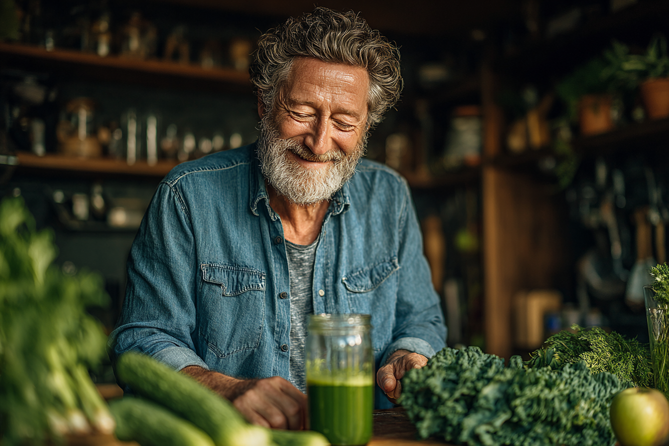 Здорові люди насолоджуються натуральними продуктами